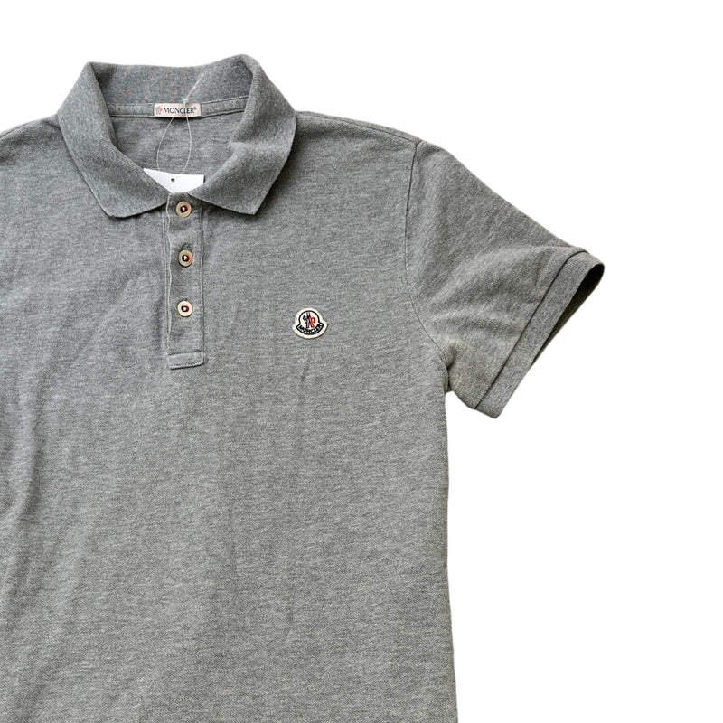 Men's Maglia Polo Shirt Grey Size L