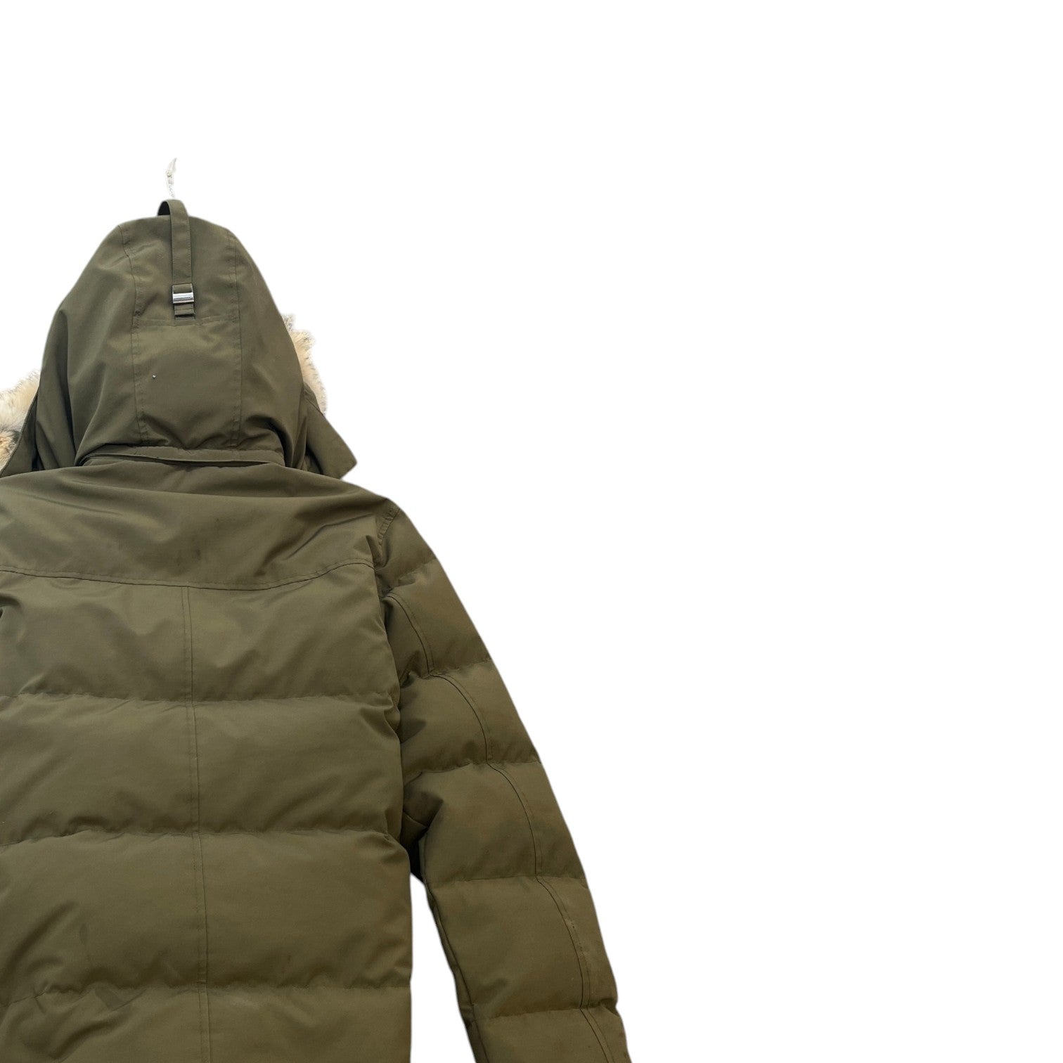 Men's Wyndham Down Jacket Khaki Size M - Photo 4