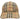 Men's Checkered Cap Beige Size M