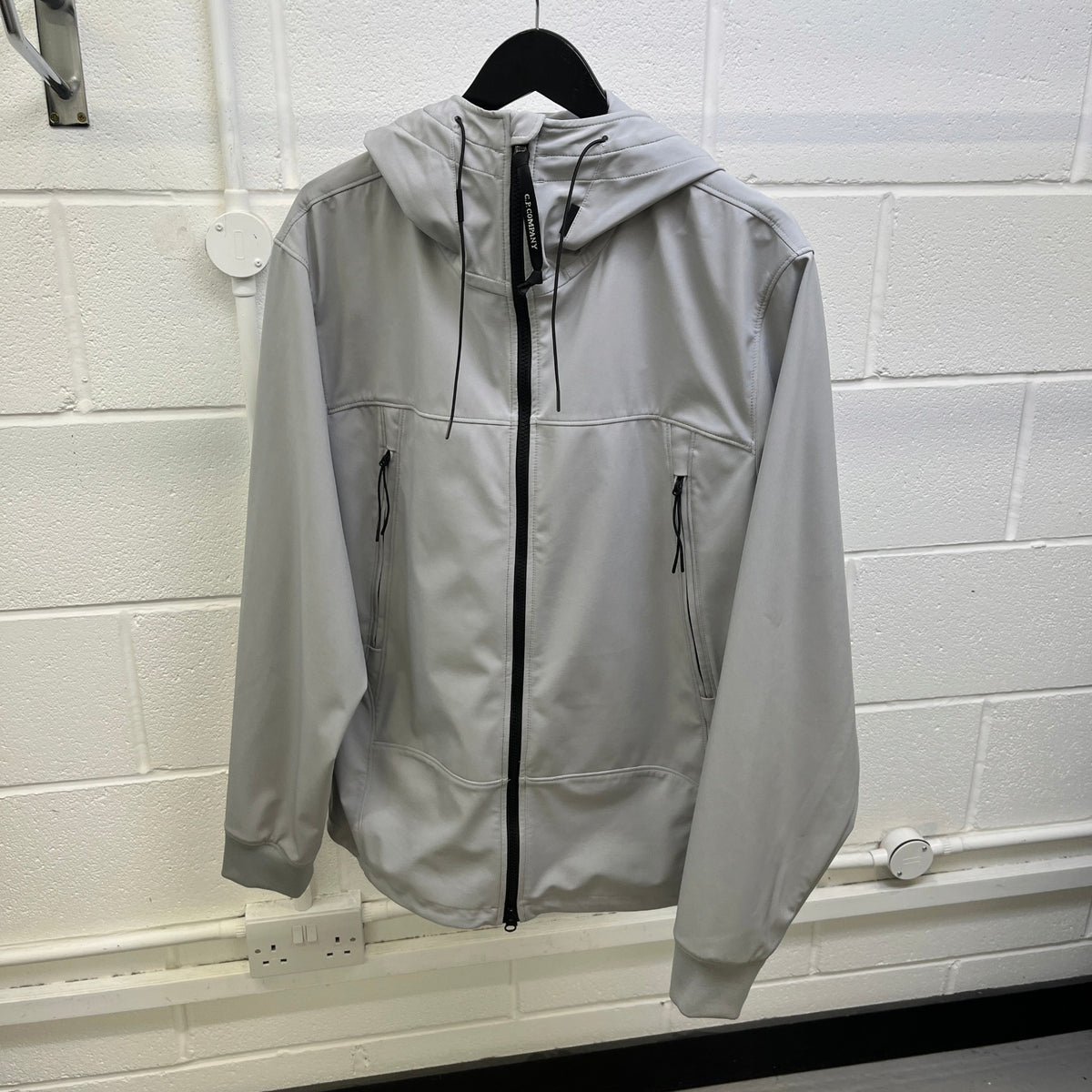 Men's Shell Goggle Jacket Grey Size 3XL - Photo 7