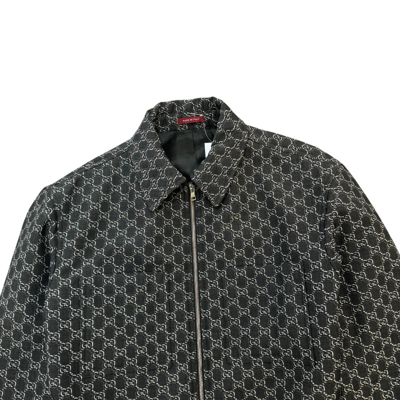 Men's GG Supreme Jacket Black Size M