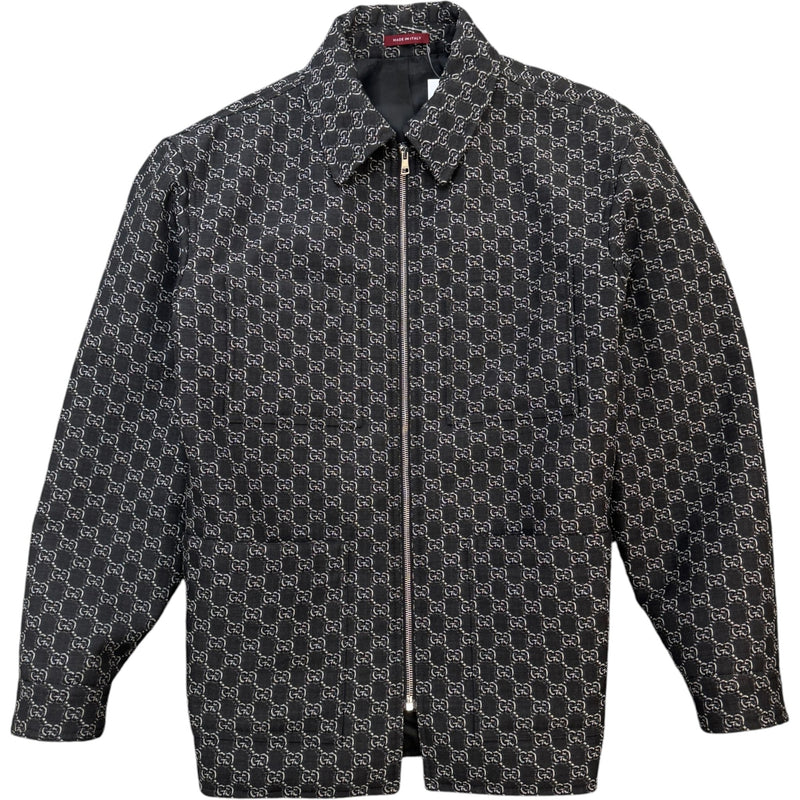 Men's GG Supreme Jacket Black Size M