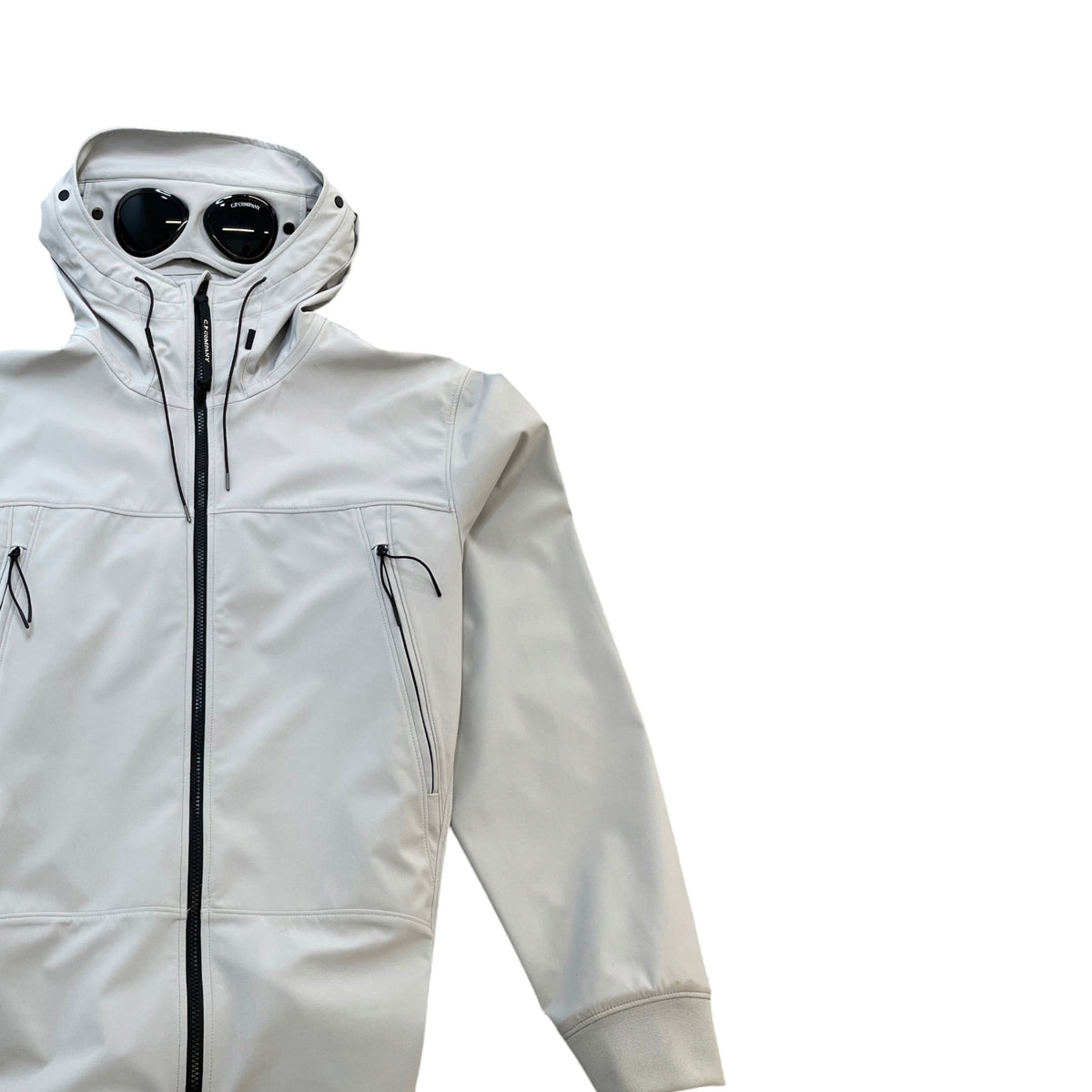 Men's Shell Goggle Jacket Grey Size 3XL - Photo 3