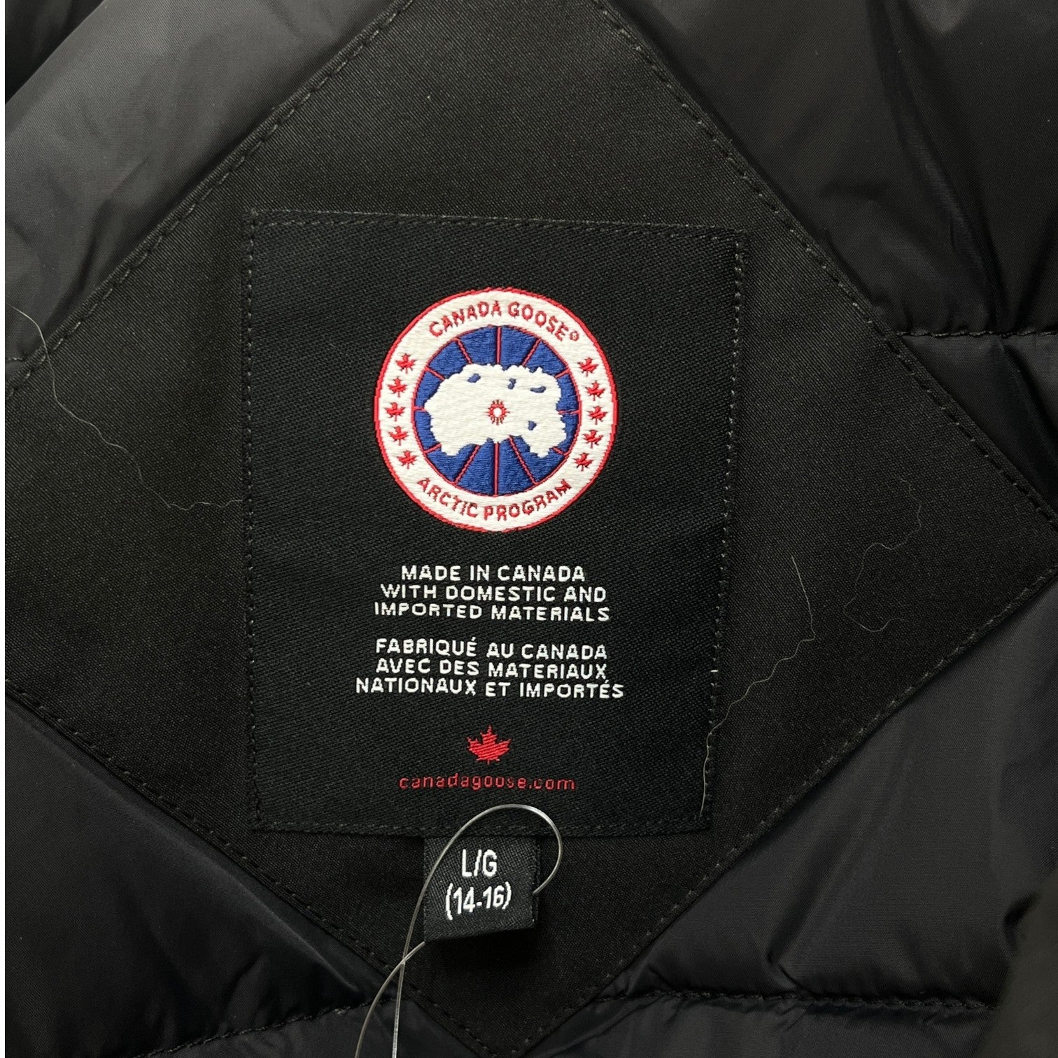 Women's Junior Brittania Parka Down Jacket Black Size Age 14-16 - Photo 7