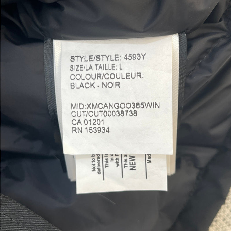 Women's Junior Brittania Parka Down Jacket Black Size Age 14-16