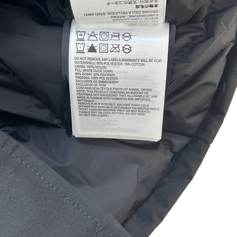 Women's Junior Brittania Parka Down Jacket Black Size Age 14-16