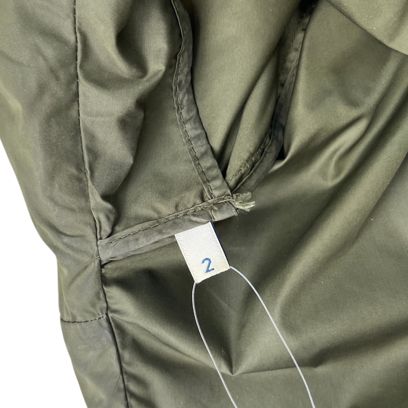 Women's Lune Windbreaker Khaki Size 2 / UK 12 - Photo 8