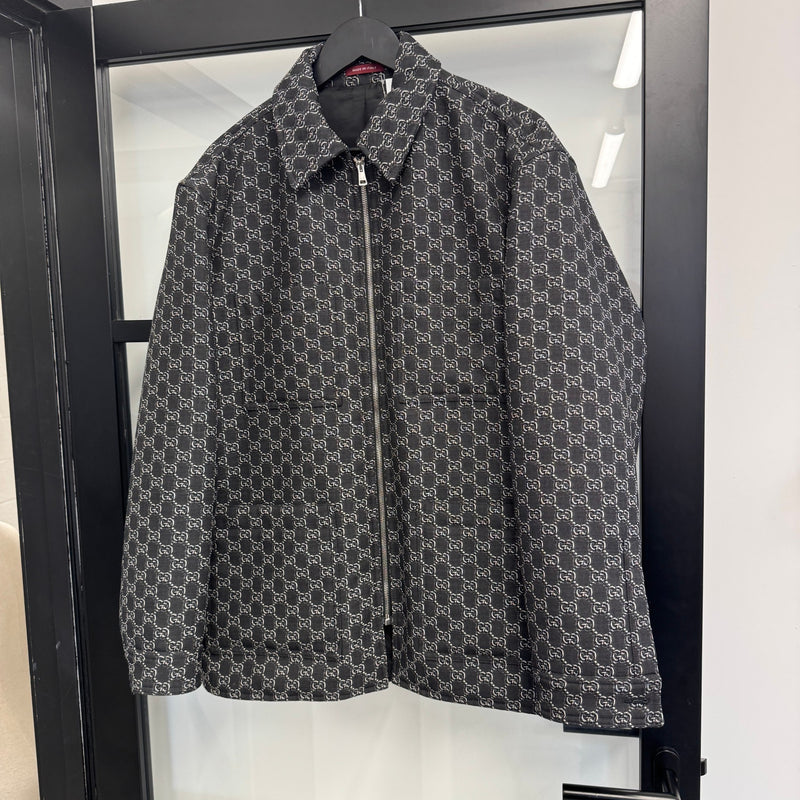 Men's GG Supreme Jacket Black Size M