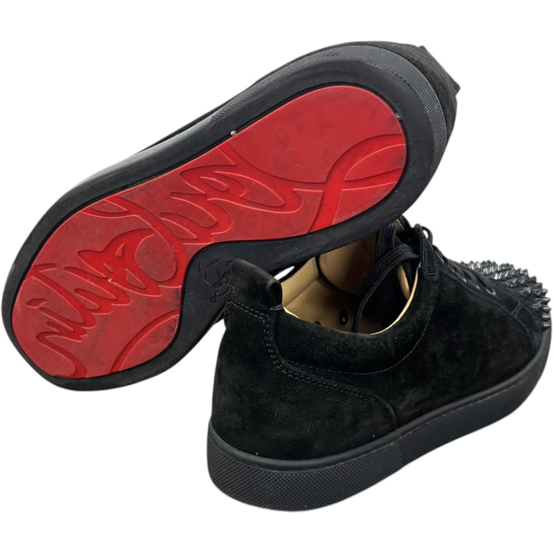 Men's Louis Junior Spikes Low Trainers Black Size UK 7.5 / EU 41.5