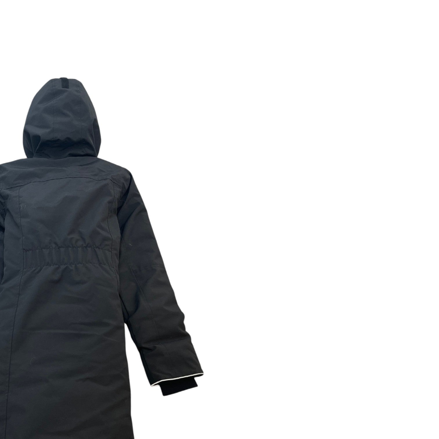Women's Junior Brittania Parka Down Jacket Black Size Age 14-16 - Photo 4