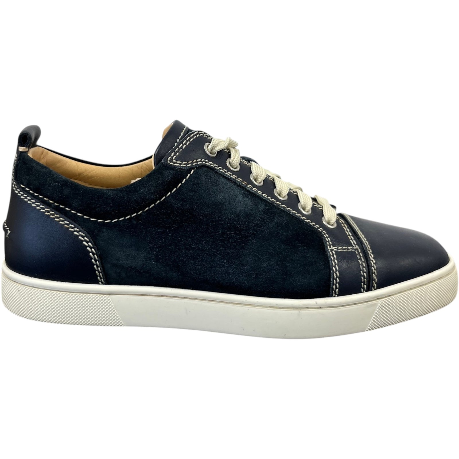 Men's Louis Junior Low Trainers Navy Size EU 41 / UK 7 - Photo 1