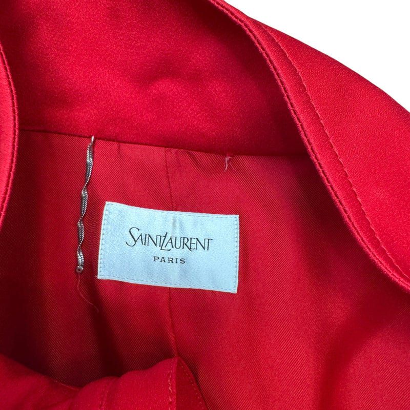 Men's Embroidered Logo Jacket Red Size M