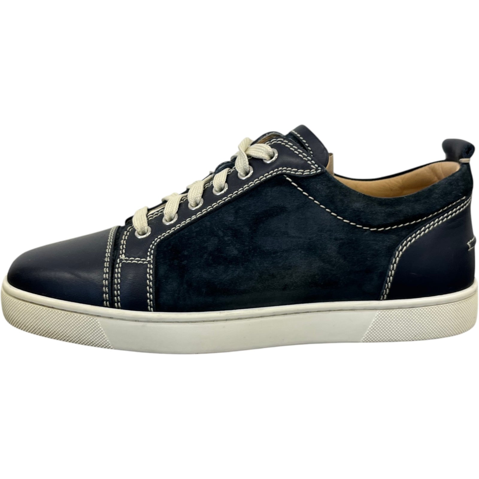 Men's Louis Junior Low Trainers Navy Size EU 41 / UK 7 - Photo 5