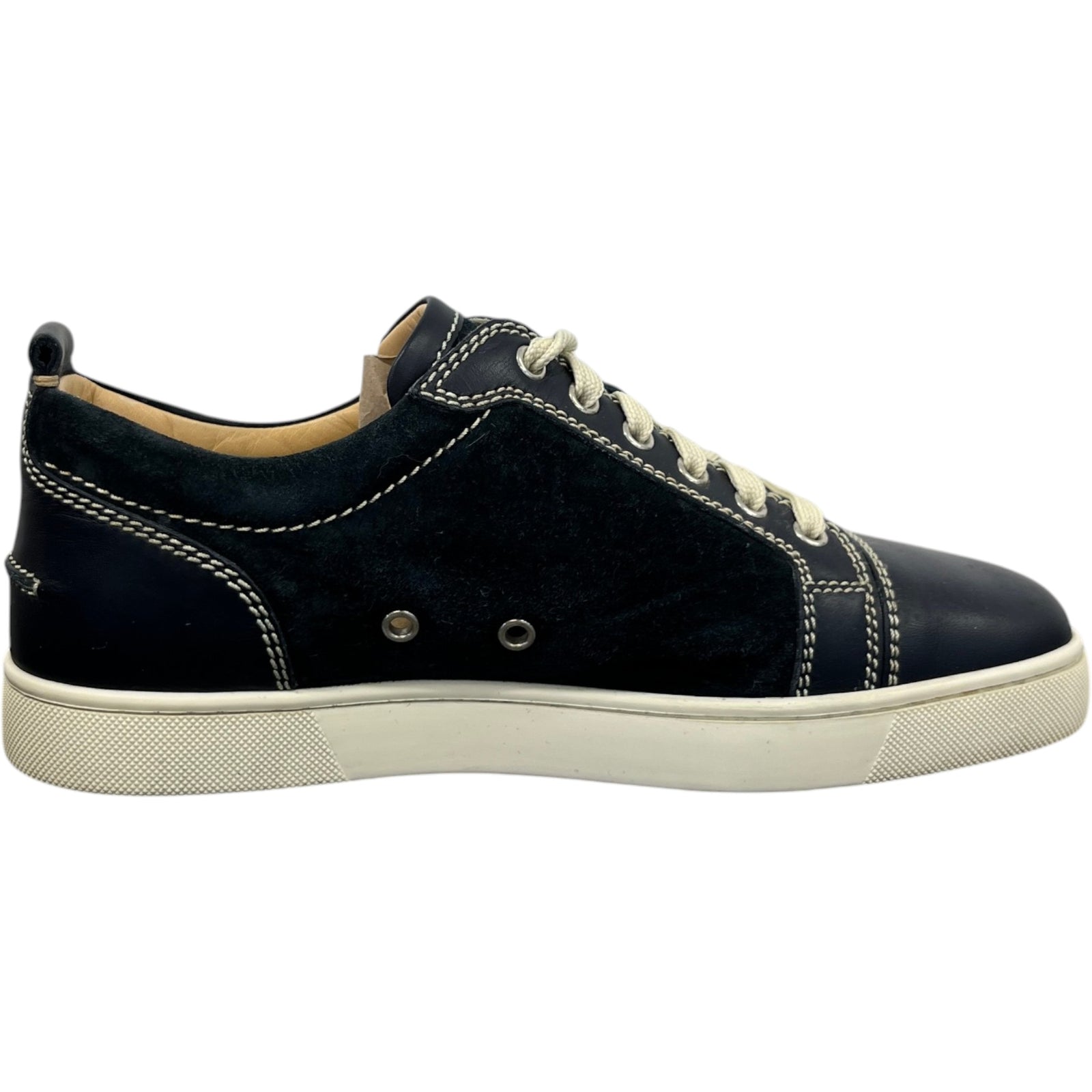 Men's Louis Junior Low Trainers Navy Size EU 41 / UK 7 - Photo 4