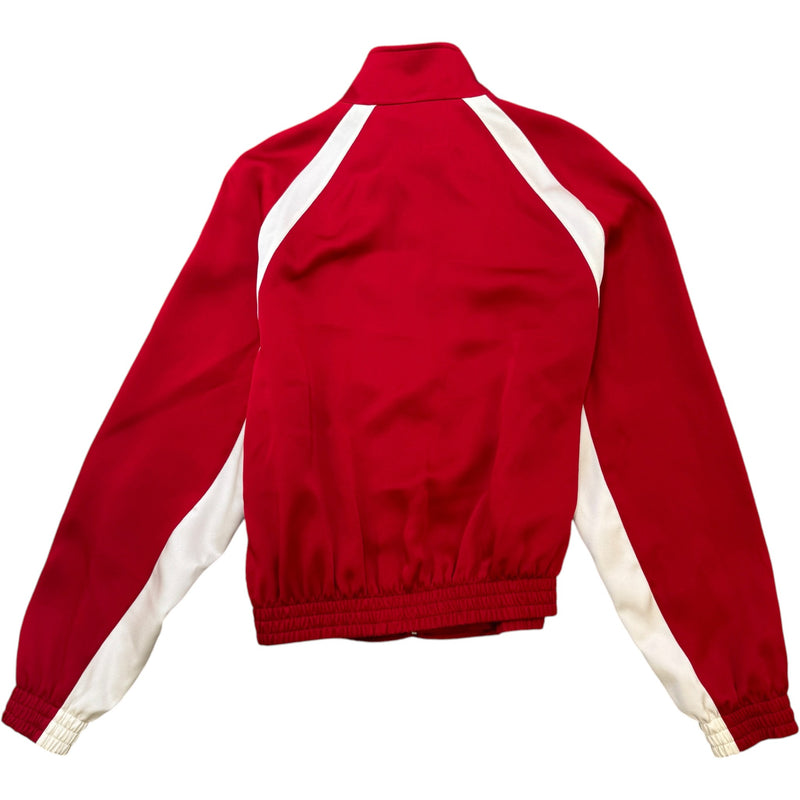 Men's Embroidered Logo Jacket Red Size M