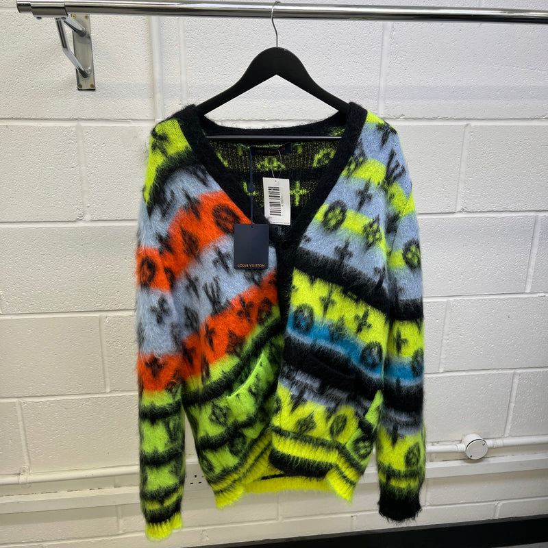Men's Monogram Sweatshirt Green Size XXL