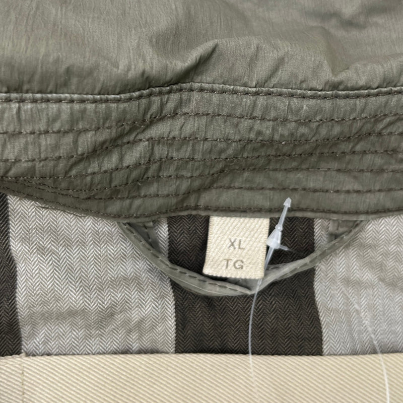 Men's Trench Jacket Khaki Size XL