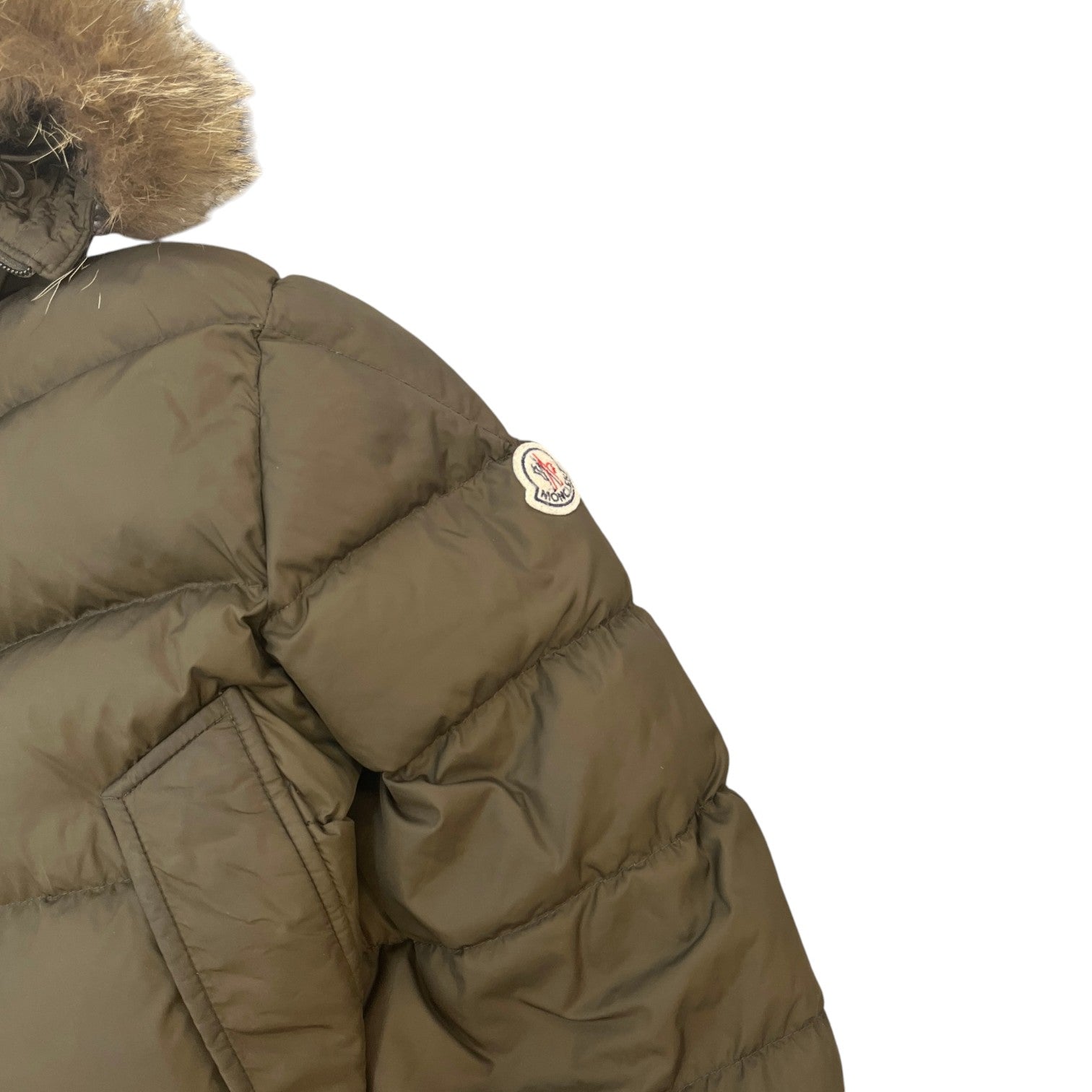 Men's Cluny Down Jacket Khaki Size 6 / XXXL - Photo 6