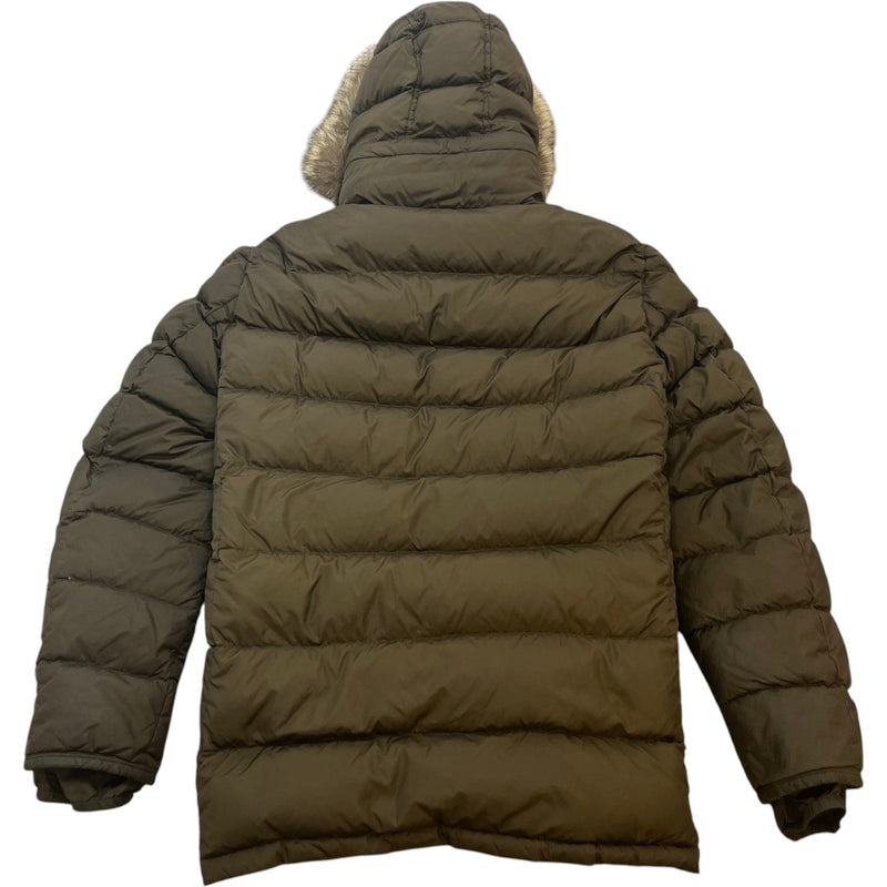 Men's Cluny Down Jacket Khaki Size 6 / XXXL