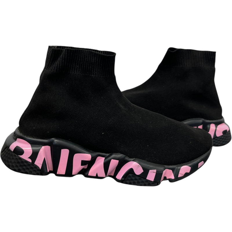 Women's Speed Sock High Trainers Black Size EU 38 / UK 5