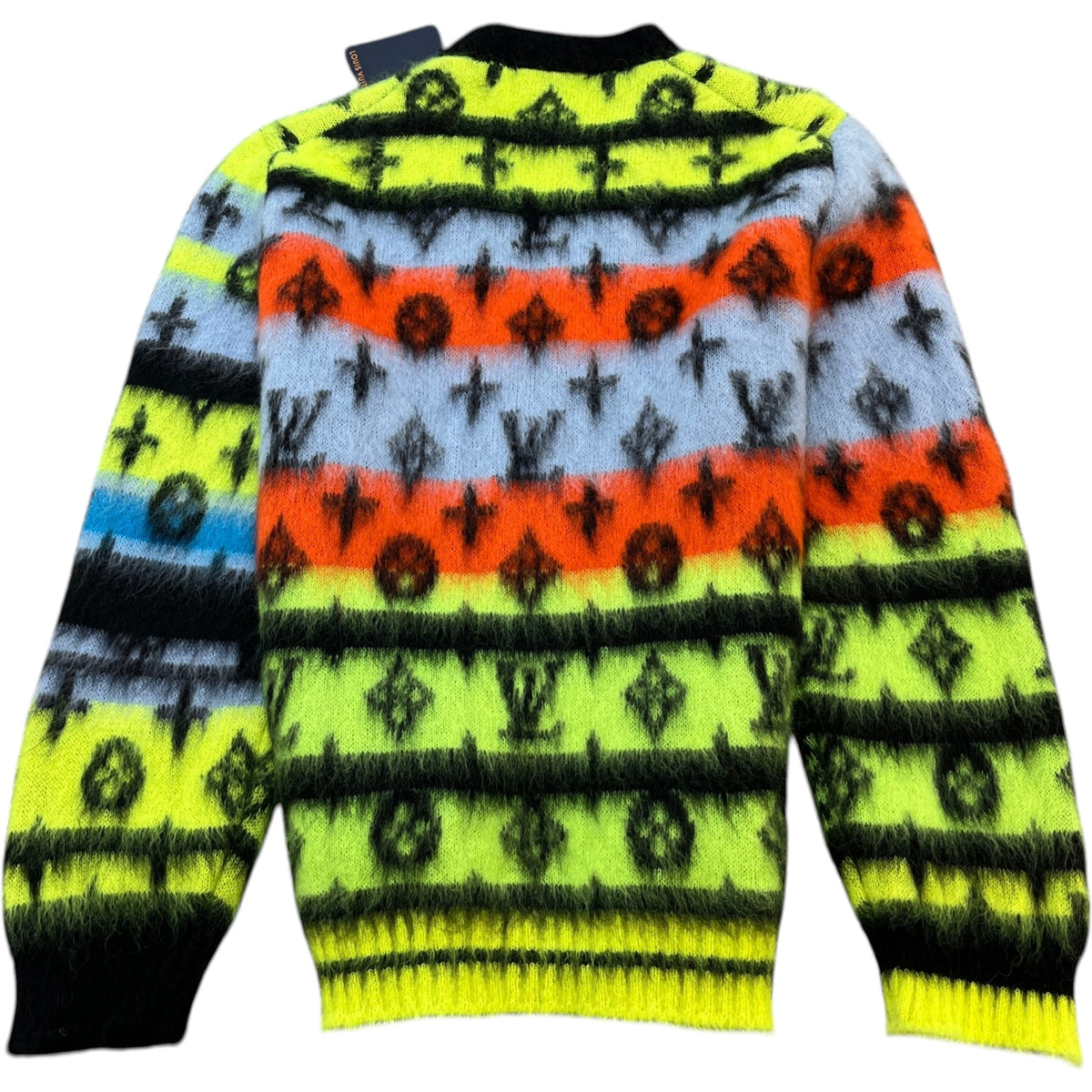 Men's Monogram Sweatshirt Green Size XXL - Photo 2