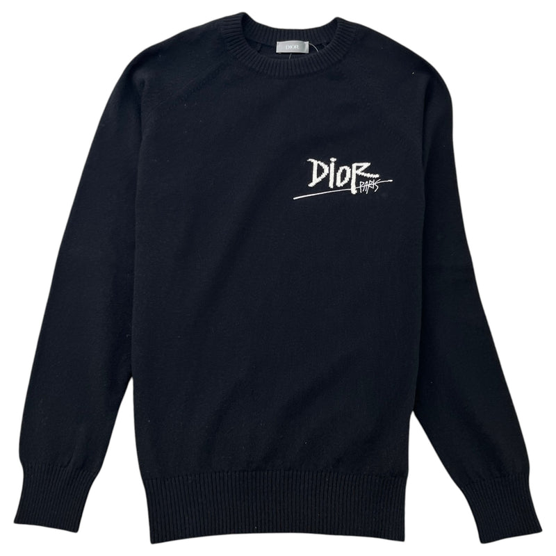 Women's x Shawn Stussy Embroidered logo Sweatshirt Black Size M / UK 10