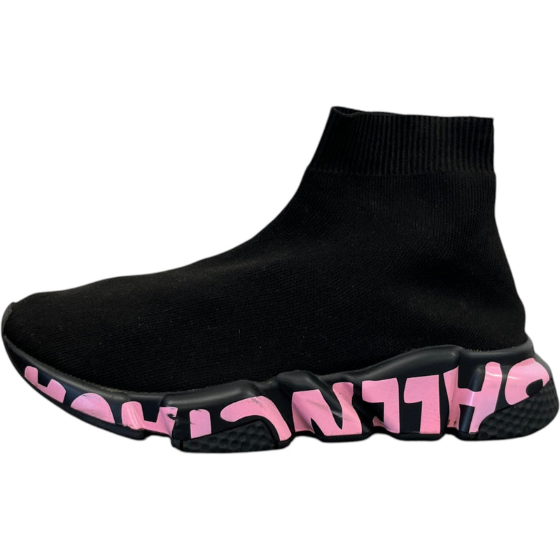 Women's Speed Sock High Trainers Black Size EU 38 / UK 5