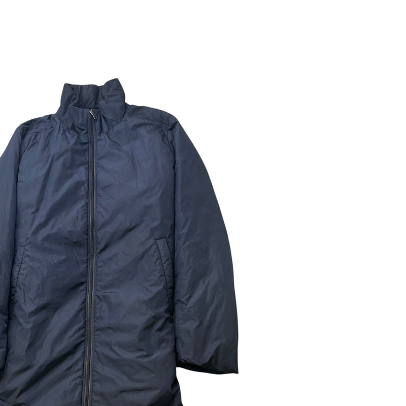 Men's Re-Nylon Parka Down Jacket Navy Size IT 48 / M