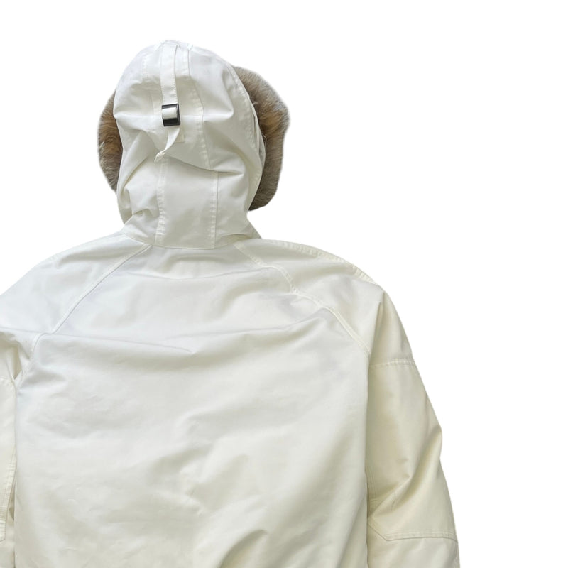 Men's Chilliwack Bomber Down Jacket White Size M