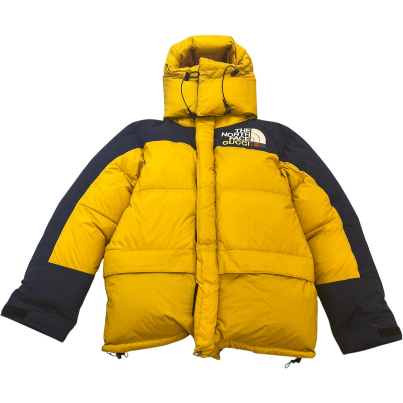 Men's X The North Face Down Jacket Yellow Size M