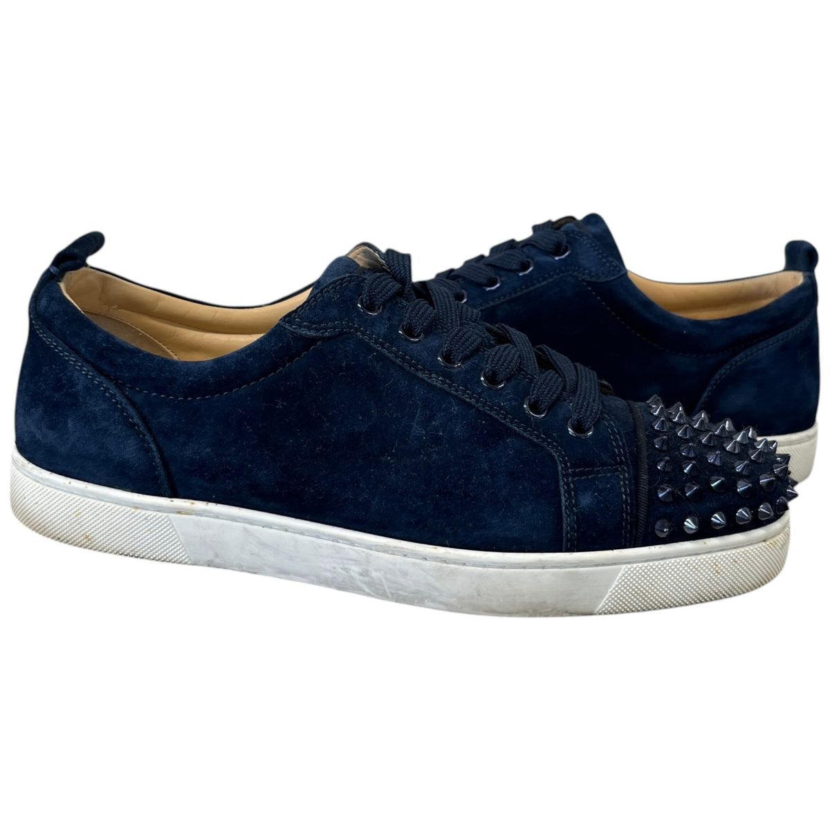 Men's Louis Junior Spikes Flat Low Trainers Blue Size UK 9 / EU 43 - Photo 3