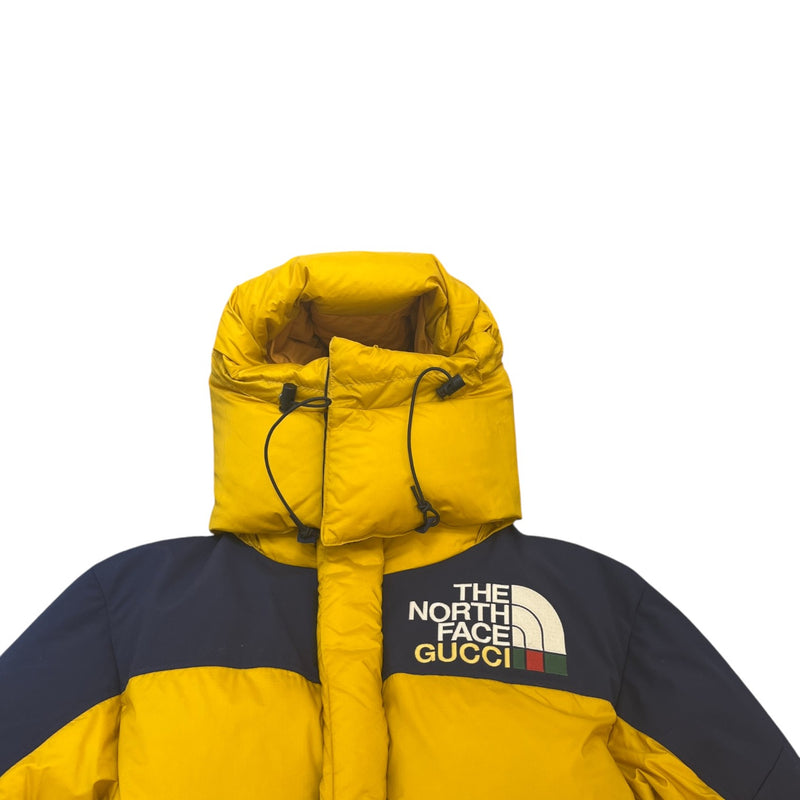 Men's X The North Face Down Jacket Yellow Size M