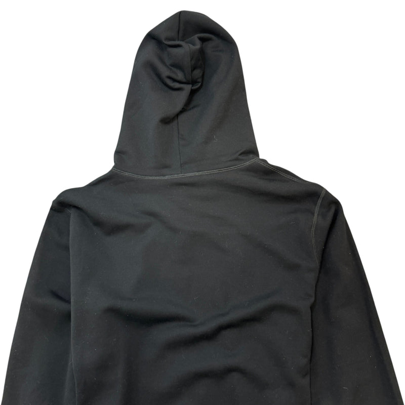 Men's Logo Print Hoodie Black Size M
