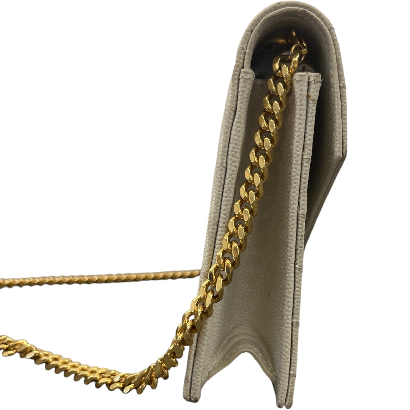 Women's Cassandre Envelope Wallet On Chain Handbag Beige - Photo 6