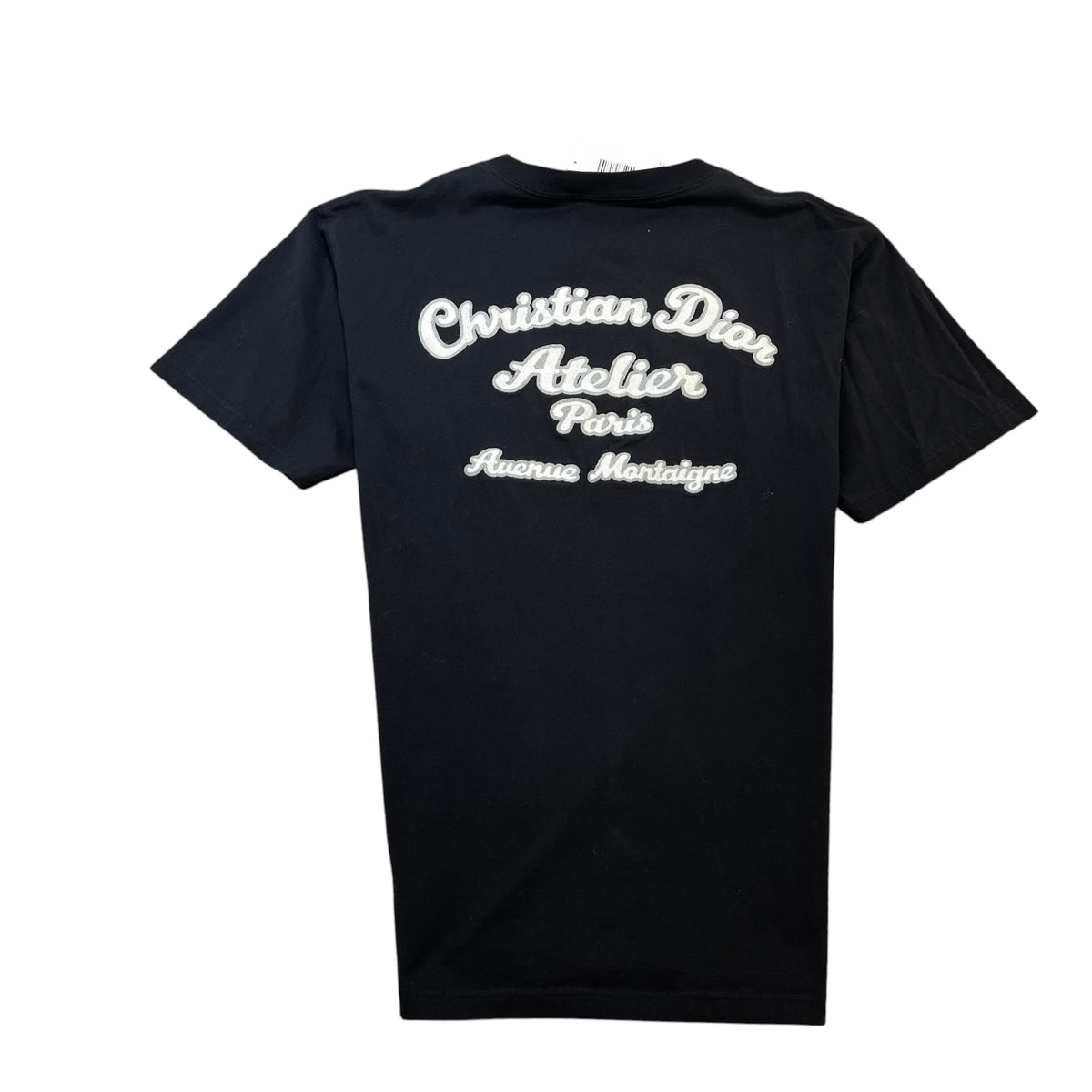 Men's Logo Embroidered T-Shirt Black Size XL - Photo 2