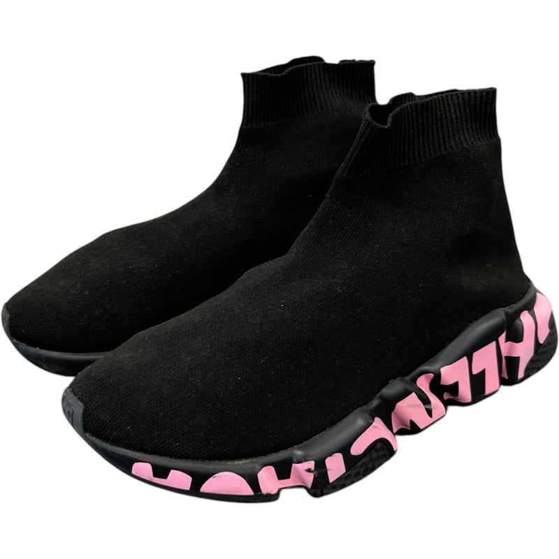 Women's Speed Sock High Trainers Black Size EU 38 / UK 5