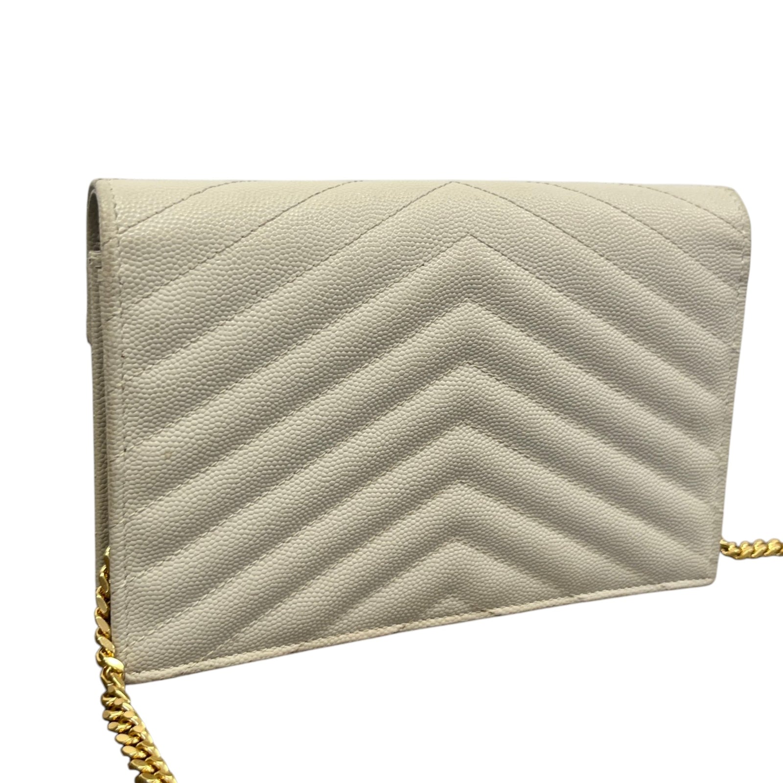 Women's Cassandre Envelope Wallet On Chain Handbag Beige - Photo 8