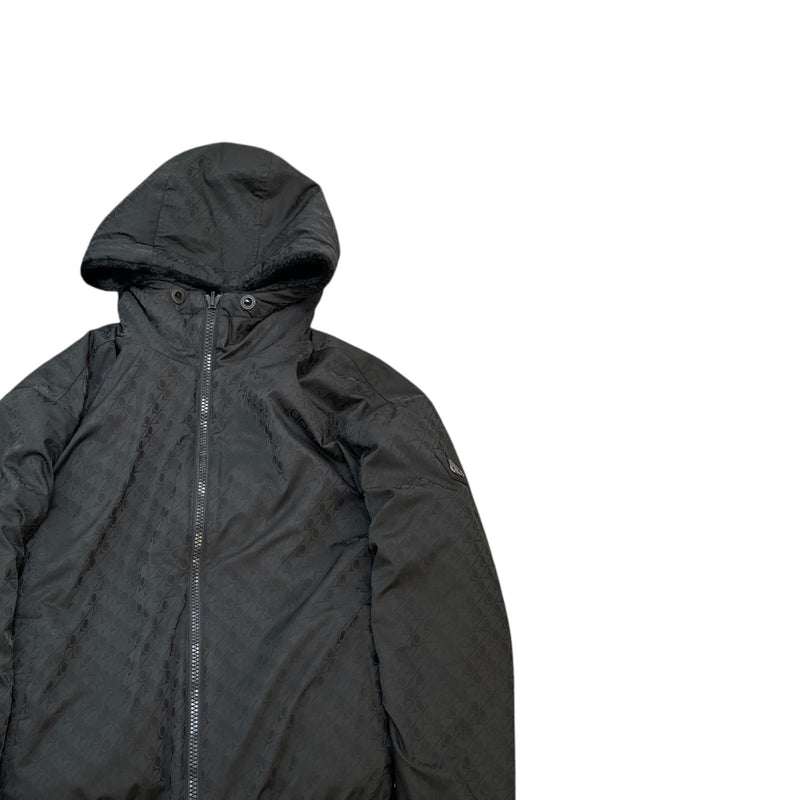 Men's Borden Monogram Bunny Reversible Jacket Black Size S