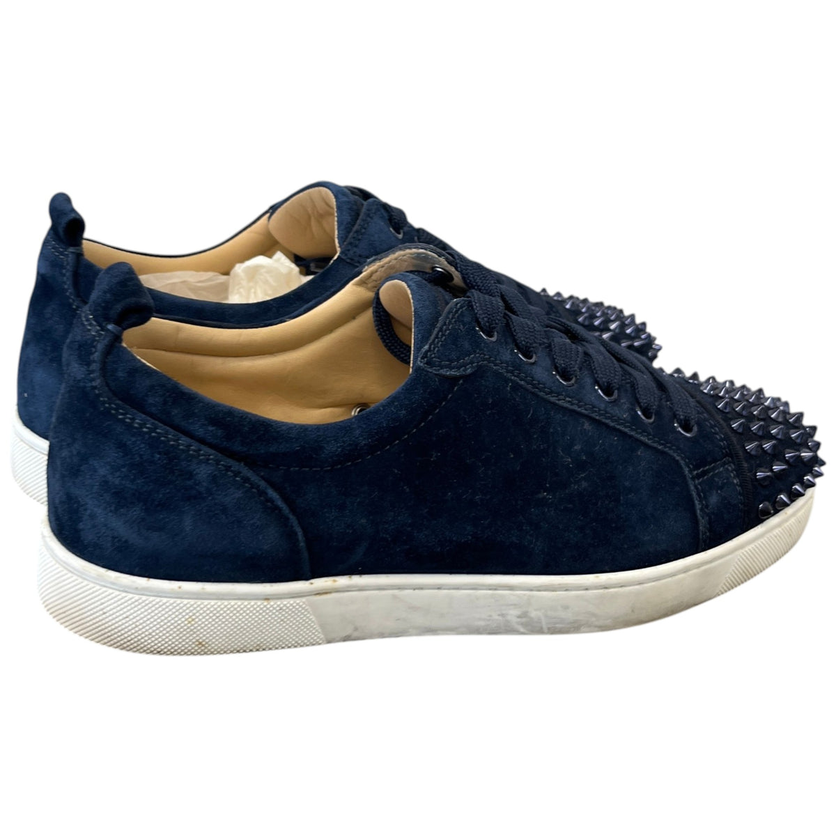 Men's Louis Junior Spikes Flat Low Trainers Blue Size UK 9 / EU 43 - Photo 8