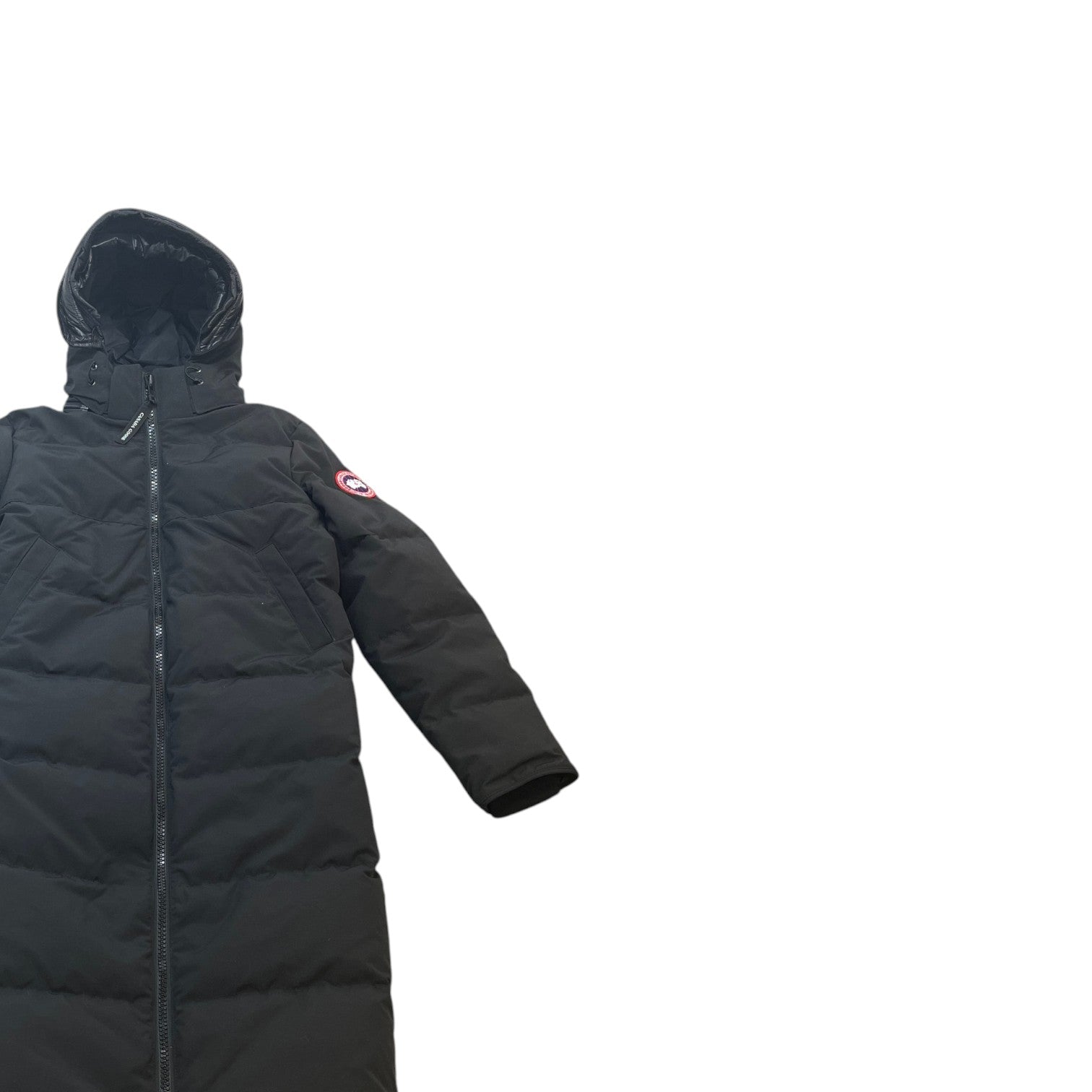 Women's Mystique Parka Down Jacket Black Size XL - Photo 3