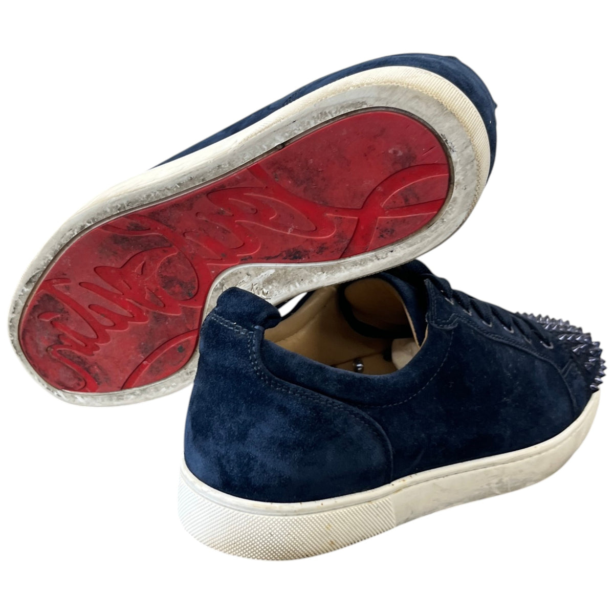 Men's Louis Junior Spikes Flat Low Trainers Blue Size UK 9 / EU 43 - Photo 10