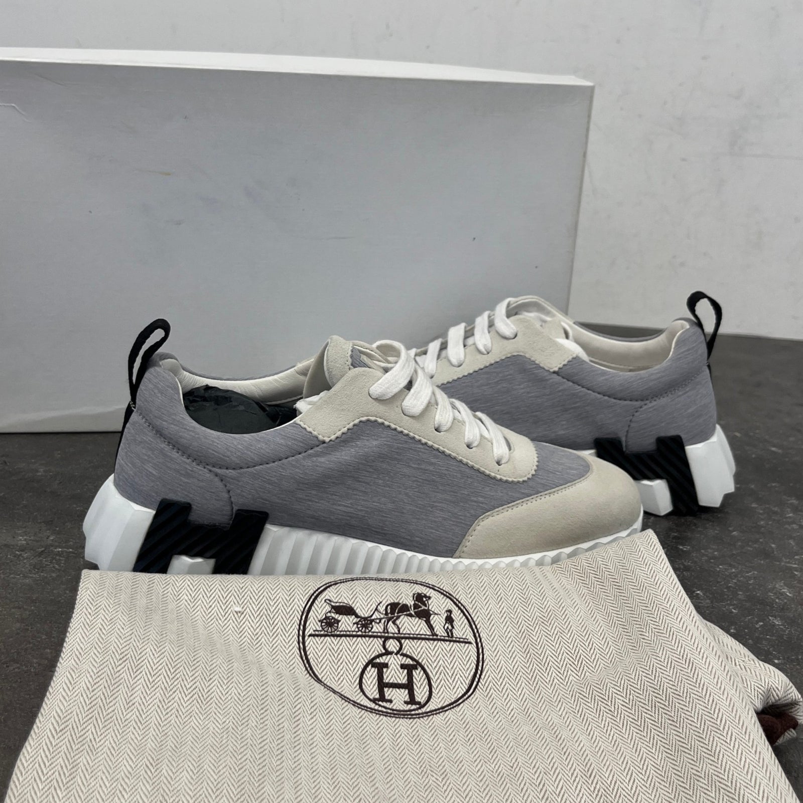 Women's Bouncing Low Trainers Grey Size UK 3 / EU 36 - Photo 12