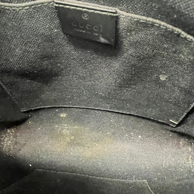 Men's GG Supreme Messenger Bag Black