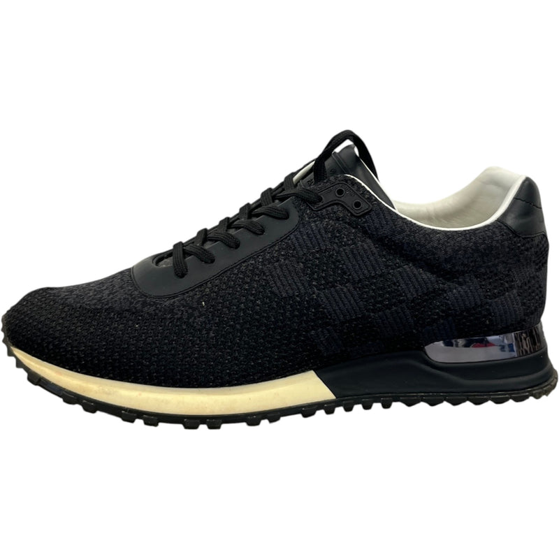 Men's Damier Run Away Low Trainers Black Size EU 40 / UK 6