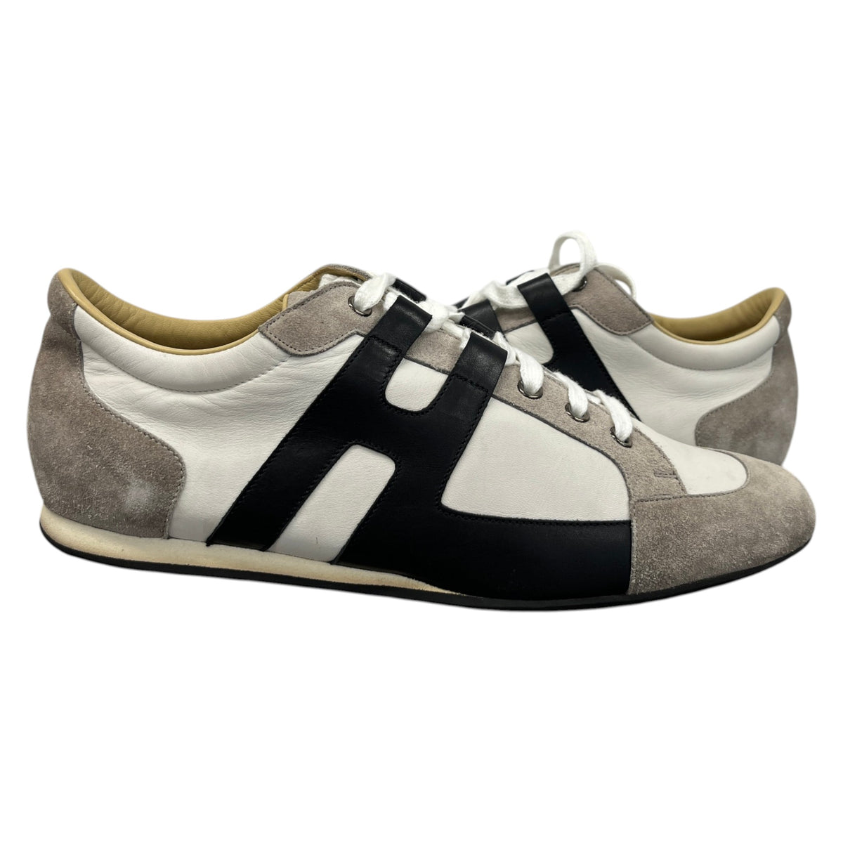 Men's Tie Break Low Trainers White Size UK 8.5 / EU 42.5 - Photo 3