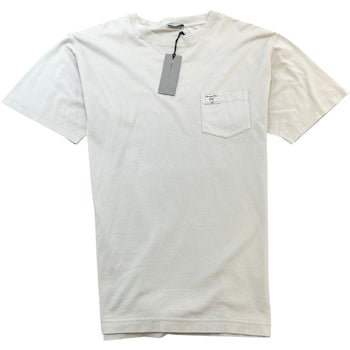 Men's 1947 Embroidered Logo T-Shirt Beige Size XL