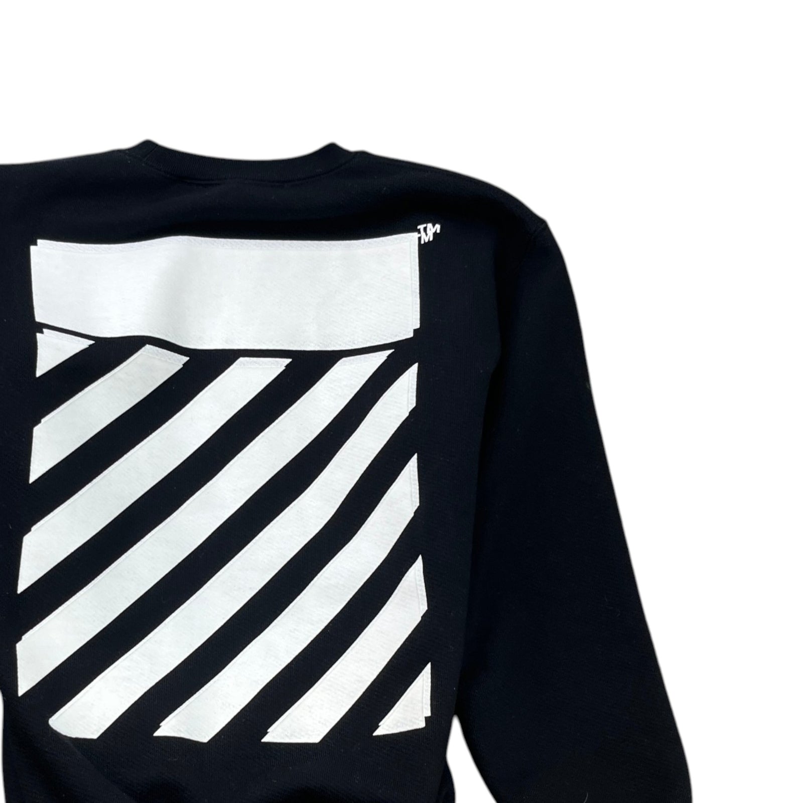 Men's Logo Print Sweatshirt Black Size XXS - Photo 4