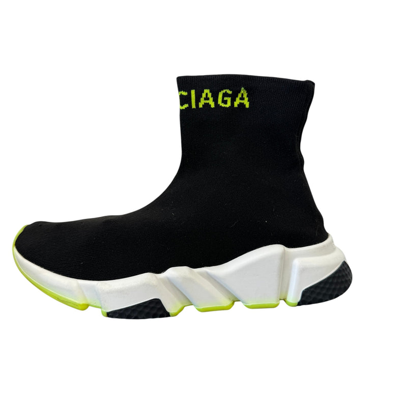 Women's Speed Sock High Trainers Black Size EU 37 / UK 4