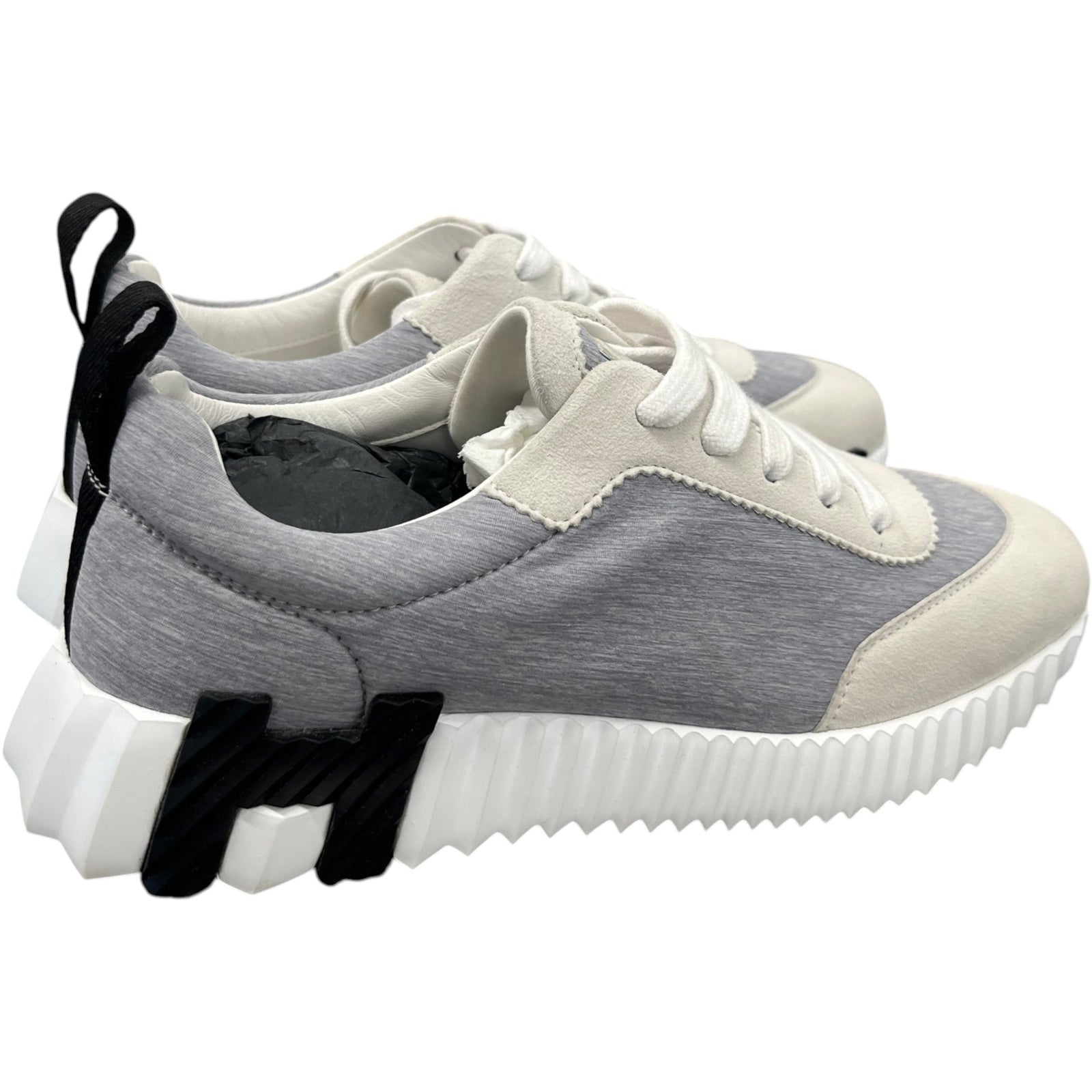 Women's Bouncing Low Trainers Grey Size UK 3 / EU 36 - Photo 8