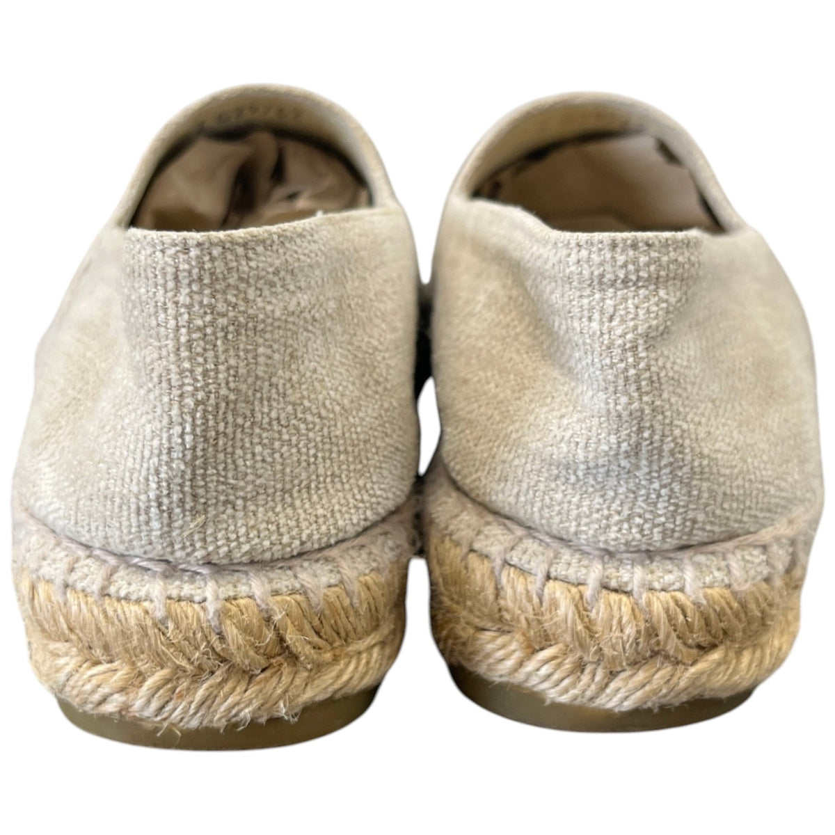 Women's CC Logo Espadrilles Beige Size UK 4 / EU 37 - Photo 7